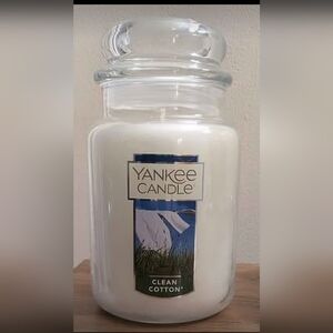 Clean Cotton Large Yankee Candle